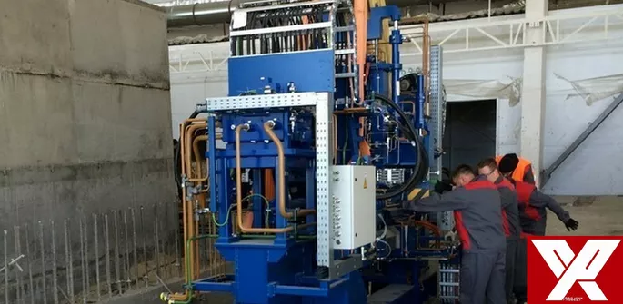Изображение Монтаж прессового оборудования SMS MEER массой 203 тонны | Такелажные проекты - Такелажные Работы В Саратове