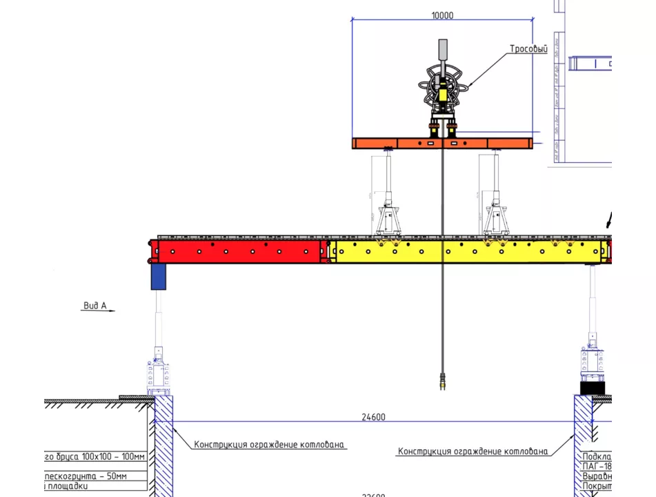 Изображение тяни толкай монтаж | Монтаж ТПМК с гидравлическими порталами | Такелаж в стеснённых условиях - Гидравлические Портальные Системы: Незаменимые Помощники В Монтаже Тоннелепроходческих Комплексов