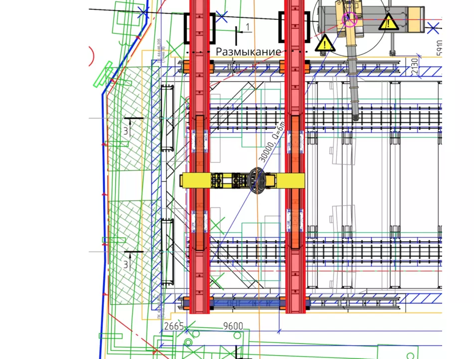 Изображение тяни толкай монтаж | Монтаж ТПМК с гидравлическими порталами | Такелаж в стеснённых условиях - Гидравлические Портальные Системы: Незаменимые Помощники В Монтаже Тоннелепроходческих Комплексов