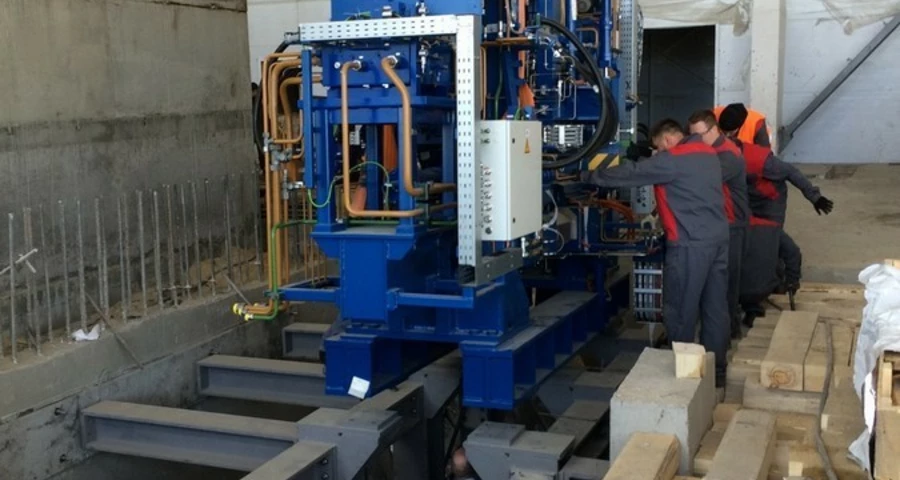 Монтаж кольцераскатного стана | Монтаж прессового оборудования SMS MEER в Саратове