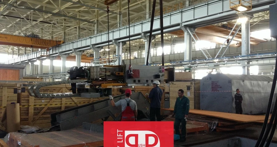 Кантование станков и технологических линий | Перебазирование производства и оборудования в Перми