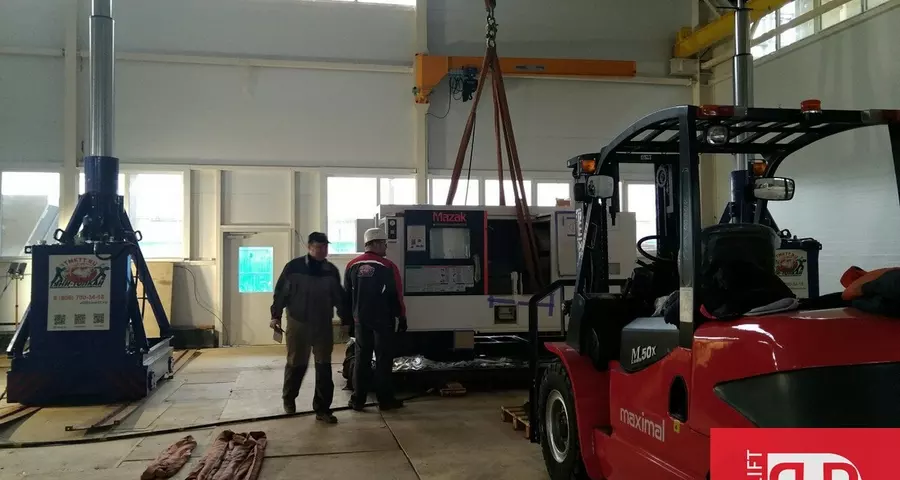 Установка оборудования в проектное положение | Монтаж станков для металлообработки в Ростовской области