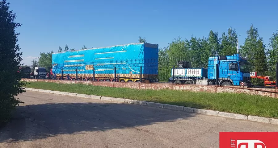 Перемещение оборудования | Перевозка частей станка Карнаги в Балаково | Тяни-Толкай