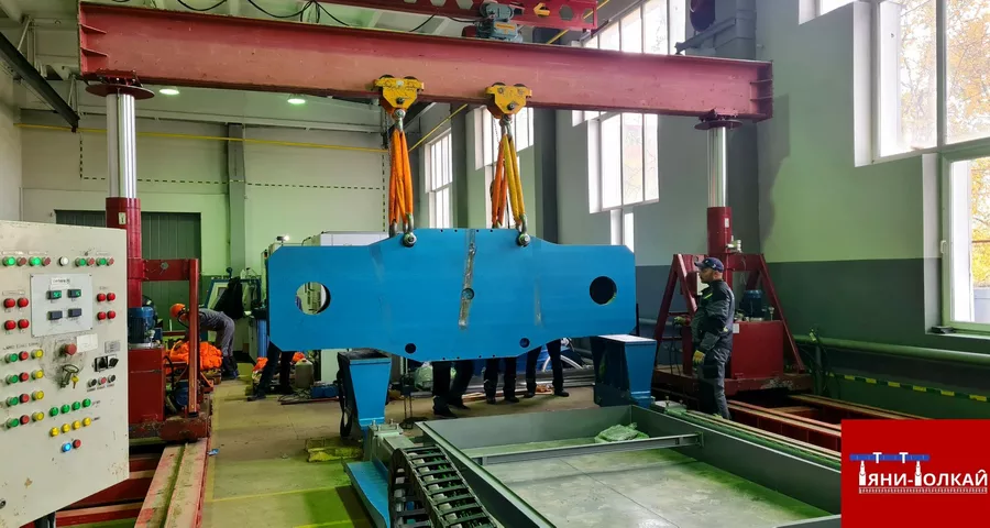 Монтаж обоих плит | Аренда ГПС 4-60 г/п 60 тонн на производственной площадке АО Газпром Диагностика