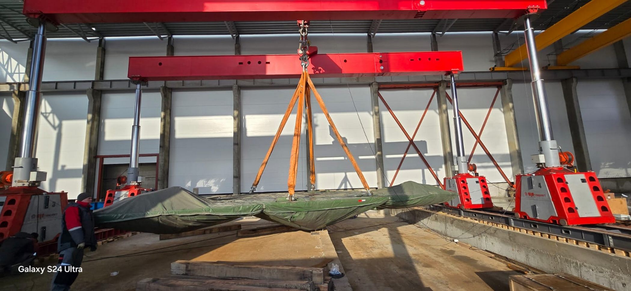 Гидравлические портальные системы ГПС в работе